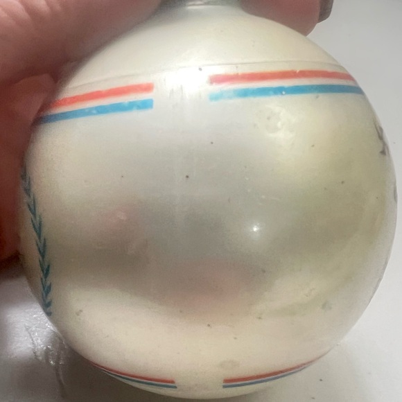 Vintage 1975 American Greetings Holly Hobbie Glass Ball Ornament - Picture 2 of 6